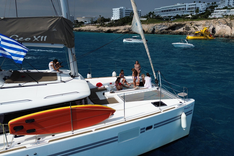 Ayia Napa: Luxury Catamaran Cruise with Lunch & Drinks Premium Cruise with transfer from Nicossia