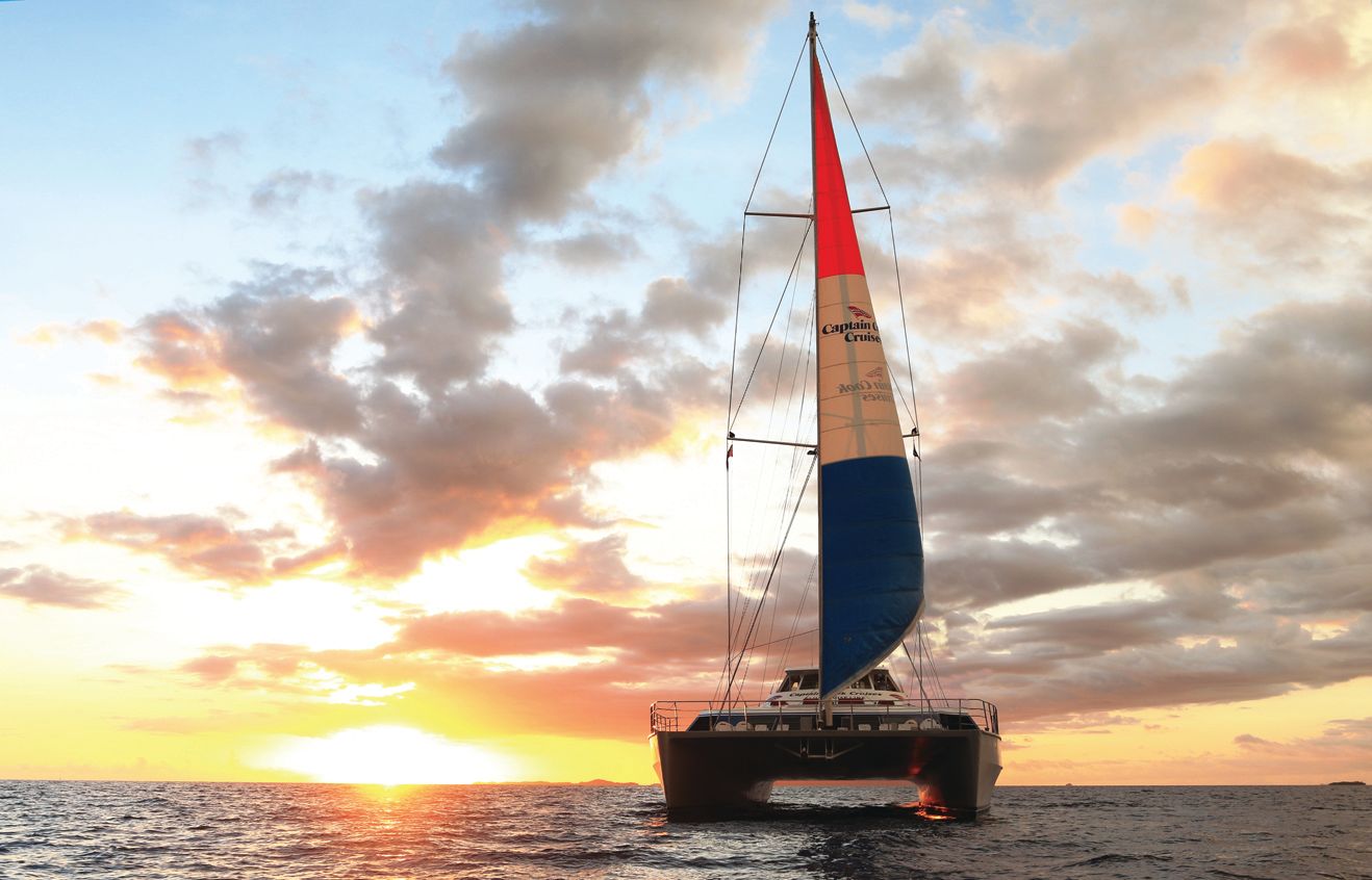 Fiji: Captain Cook Cruises Sunset Dinner Cruise with Lobster