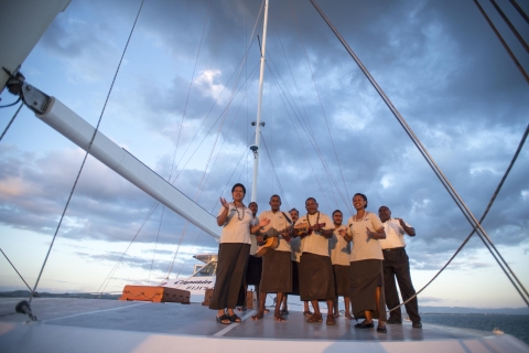 Nadi: Sunset Dinner Cruise with Lobster