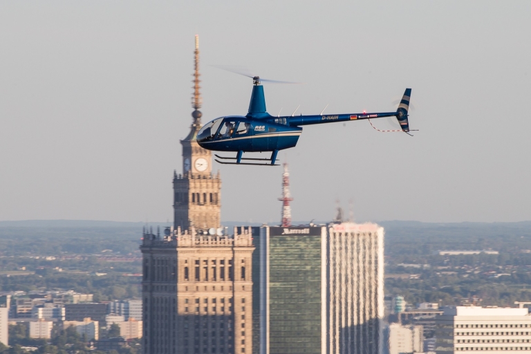 Warschau: privétour per helikopterHelikopter privétour