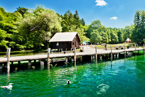 Split: Transfer to Zagreb with Plitvice Lakes Entry Tickets Tour from Split