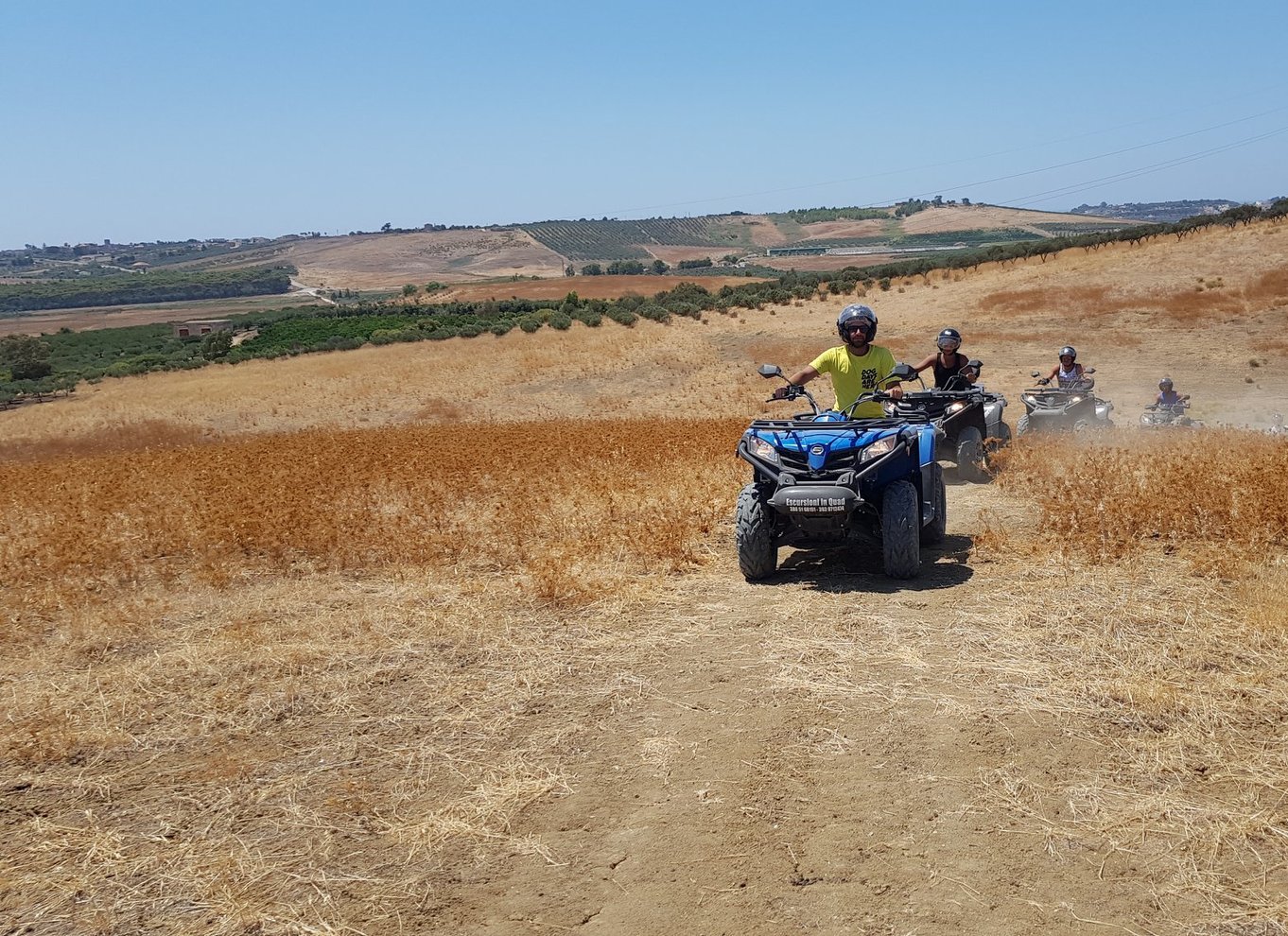 Agrigento: Off-road ATV-tur