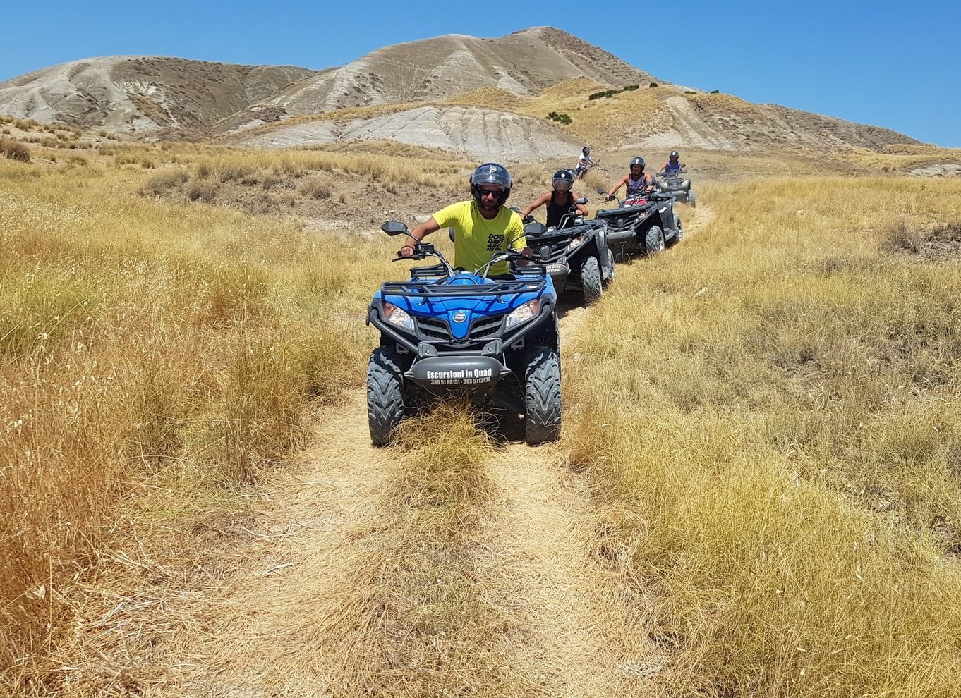 Agrigento: Off-road ATV-tur