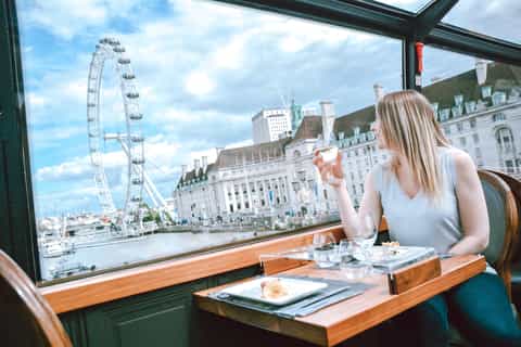 london 6course luxury dinner bus tour