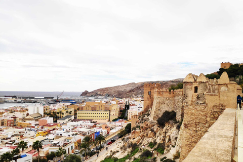 Almería: Tour em pequenos grupos pela AlcazabaAlmeria: excursão para grupos pequenos em Alcazaba em espanhol