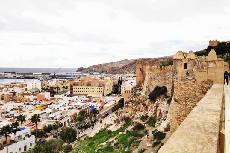 Almería: Tour em pequenos grupos pela AlcazabaAlmeria: excursão para grupos pequenos em Alcazaba em espanhol