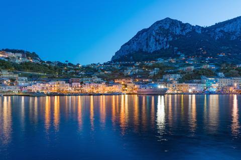 From Sorrento: Capri Boat Tour Day &amp; Night ExperienceTour in English/Italian