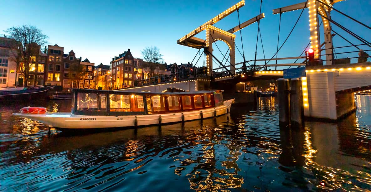 Amsterdam: crociera classica con opzioni vino e formaggio