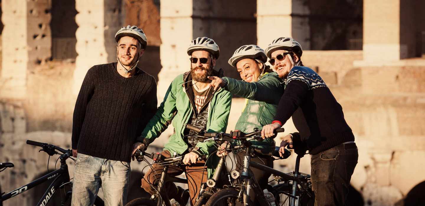 Rom: City Center Highlights Tour mit dem Qualitäts-E-Bike