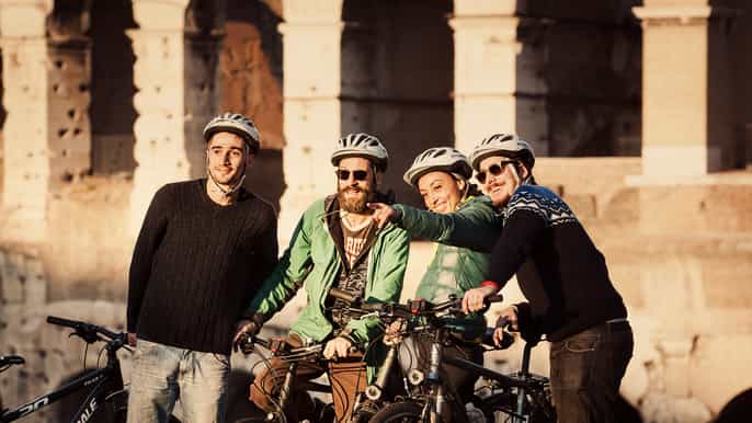 rome city center highlights tour by electricassist bicycle