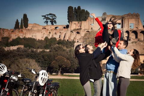 Rom: Halbtägige Panoramatour mit dem ElektrofahrradTour auf Englisch mit Elektrofahrrad
