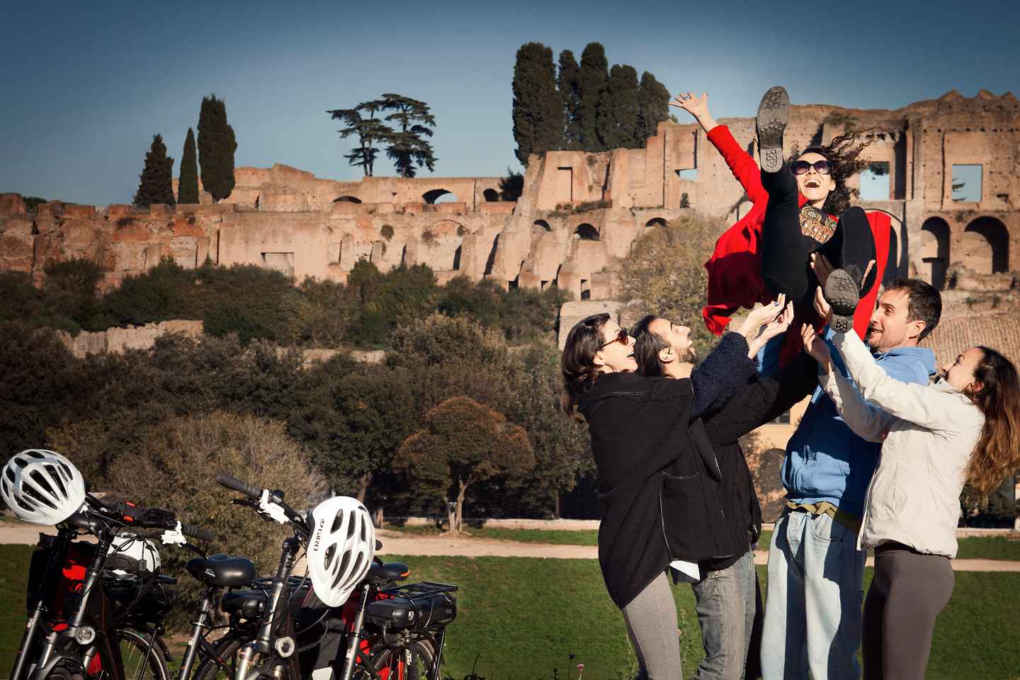 로마: 전동 자전거로 즐기는 반일 파노라마 투어