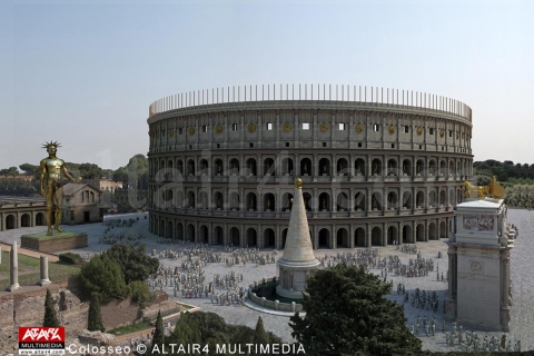 Roma: video multimedia del Coliseo y la Antigua Roma