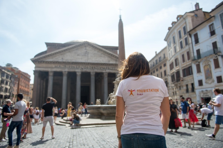Rome: Navona Subterranean Level, Pantheon and Trevi Fountain