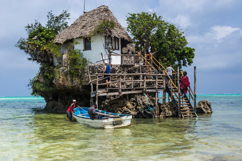 Zanzibar: bezoek restaurant Rock en rondleiding grot