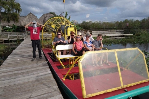 Miami: Half-Day Everglades Tour in French Private Tour with Hotel Pickup