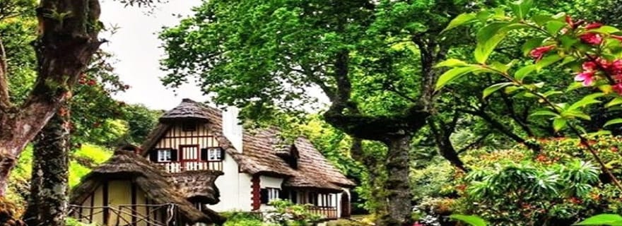 Madère: visite privée d'une demi-journée des maisons traditionnelles de Santana