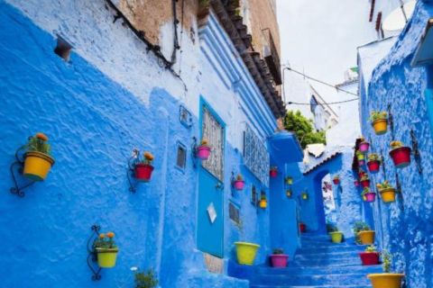 From Casablanca: 3-Day Private Tour to Chefchaouen and Fez