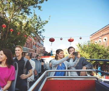 Victoria: Hop-On/Hop-Off-Bustour Sightseeing Bus Tour