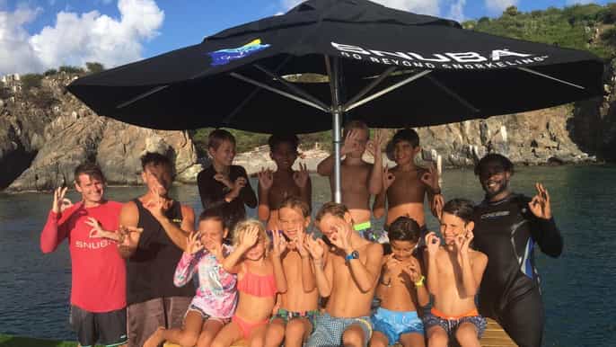 sint maarten little bay snuba adventure