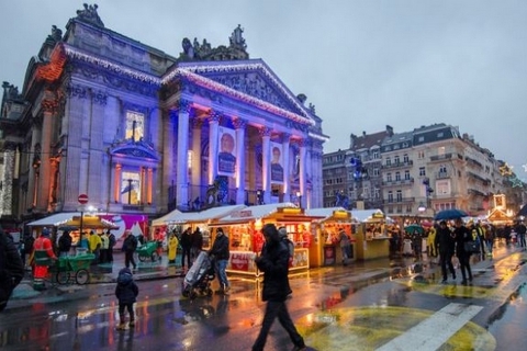 Bruxelles : visite guidée du marché de Noël privé de 4 heures