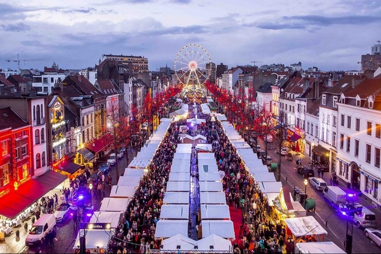 Bruxelles : visite guidée du marché de Noël privé de 4 heures