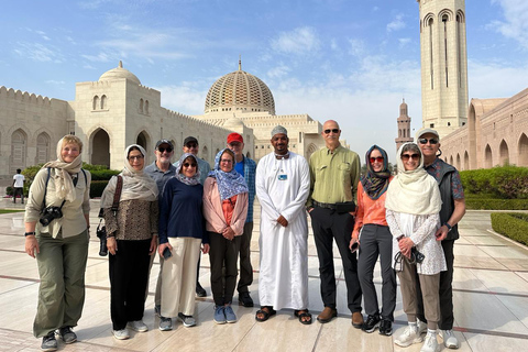 Muscat: Full-Day City Tour with Grand Mosque & Souq Visit (Group)Muscat:FullDay City Tour with Grand Mosque&Souq Visit
