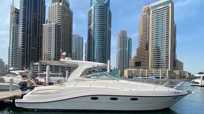 dubái marina paseo de 2 horas en miniyate