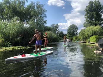 Leipzig: Stand-Up-Paddleboard-Tour Leipzig: Stand-Up-Paddleboard-Tour