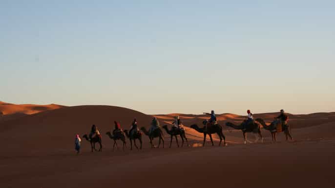 depuis zagora 2 jours dans le désert à lerg chegaga