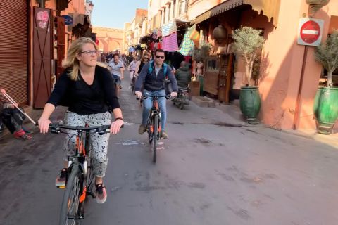 Marrakech : visite à vélo avec un guide de la région