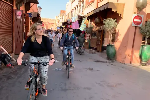 Marrakech: Fietstour met een lokale gids