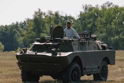 Kiev: BDRM-2 Military Driving Experience