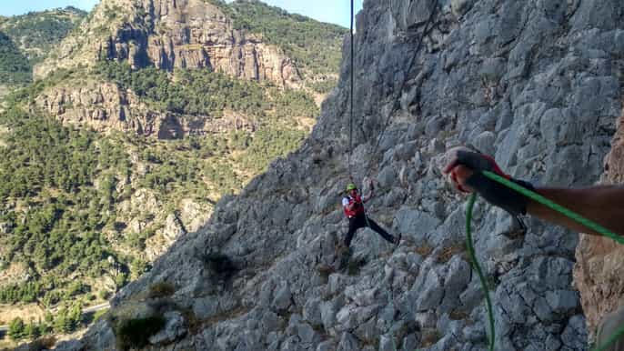 el chorro vía ferrata rappeling and ziplining experience