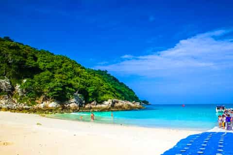 Phuket: Excursão charter de lancha particular pela ilha de Coral