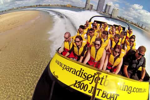 Paradise Jet Boating 55-Minute Broadwater Adventure