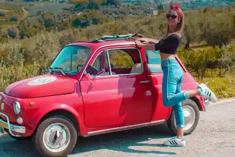Från Florens: Självkörande Fiat 500-tur från Florens