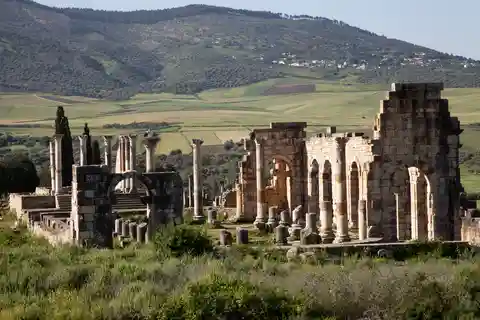 Fra Fez : Dagstur til Volubilis, Moulay Idriss og Meknès