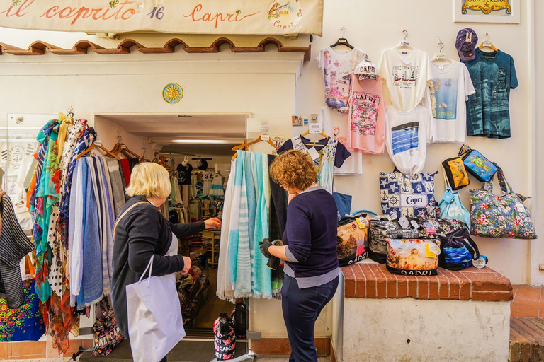 Da Sorrento: Escursione di un giorno a Capri e Anacapri con Grotta AzzurraTour di Capri in spagnolo