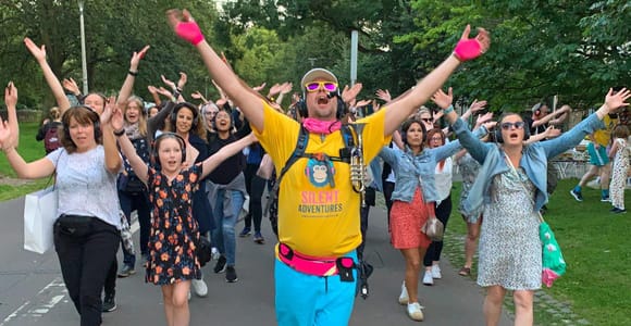 Newcastle: Silent Disco Adventure Tour