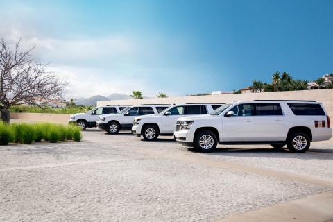 San José del Cabo: SUV-type privévlucht op luchthavenSan José del Cabo: privévervoer van en naar de luchthaven