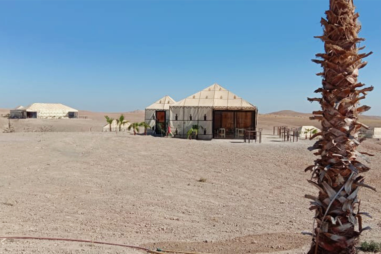 From Marrakech: 2-Day Stay in Agafay Desert Camp