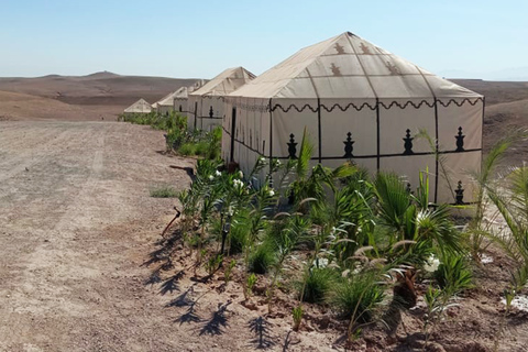 From Marrakech: 2-Day Stay in Agafay Desert Camp