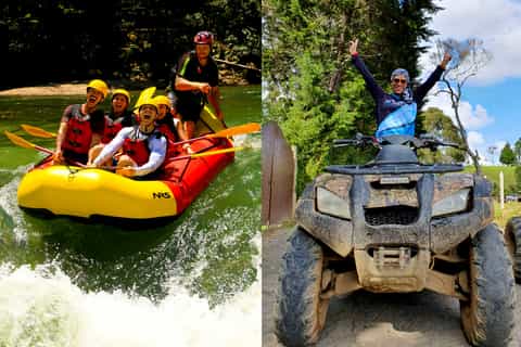 From Medellín: ATV Ride and Rafting Experience Combo Tour
