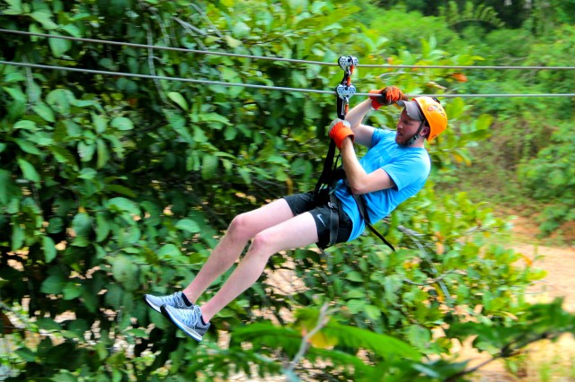 Visit From Belize City Zip Lining and Cave Tubing Adventure in Belize City