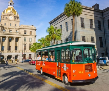 Savannah : Visite à arrêts multiples de la vieille ville en trolley