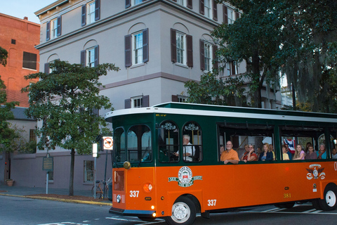 Savannah : Tour en trolley de la vieille ville avec montée et descente à volontéBillet d'un jour