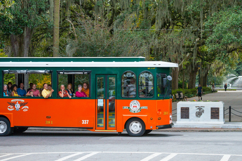 Savannah: Old Town Hop-On Hop-Off Trolley Tour1-Day Ticket