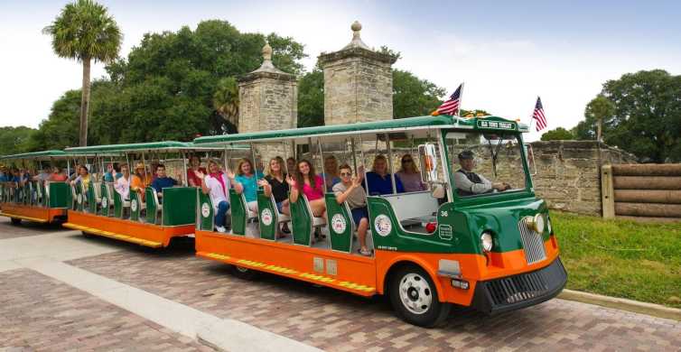 St. Augustine Hop on off Trolley Tour with Museum Entry