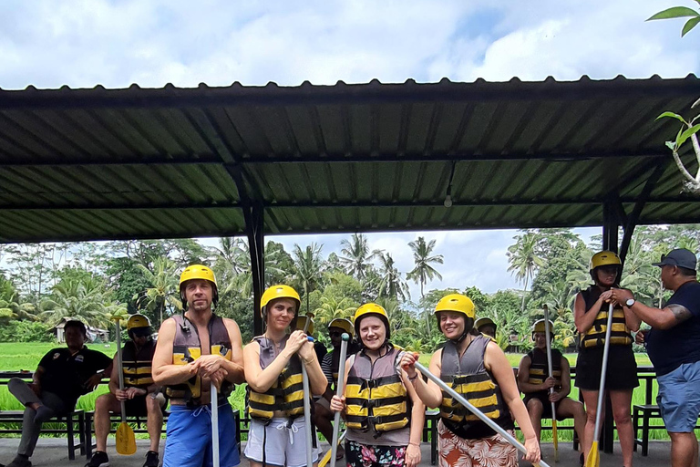Ubud ATV through River, Cave, Waterfall & Rafting Package Rafting without Shuttle ( Optional with SHUTTLE AVAILABLE )
